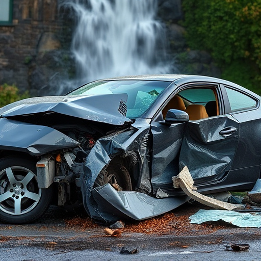 car crash damage