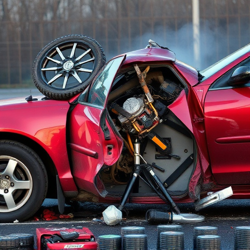 car crash damage