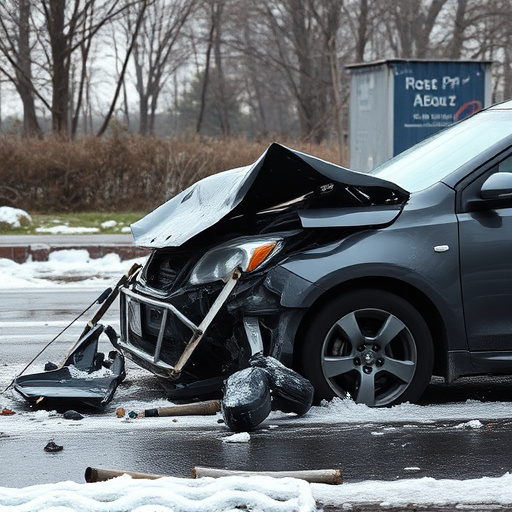 car crash damage