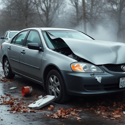 car crash damage