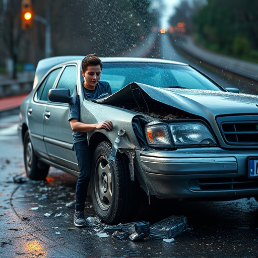 car crash damage