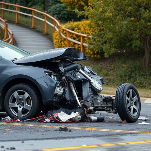 car crash damage