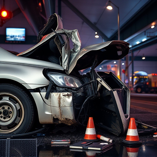 car crash damage