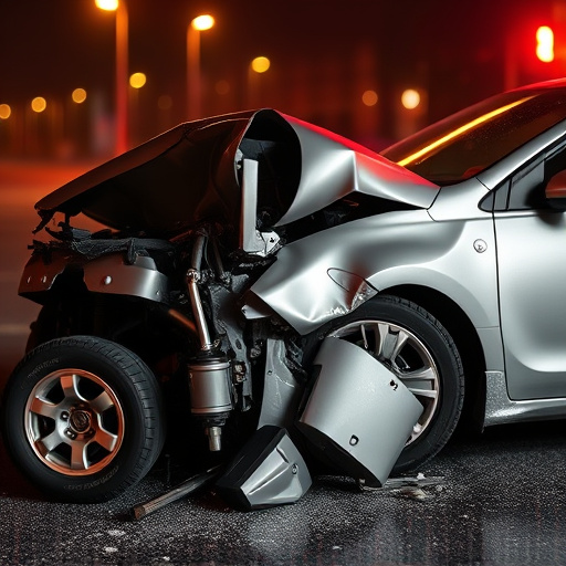 car crash damage