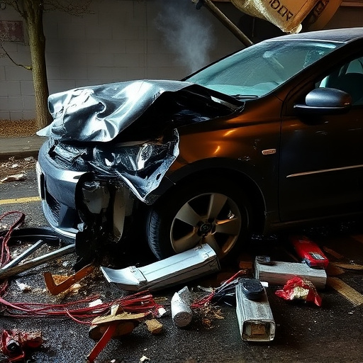 car crash damage