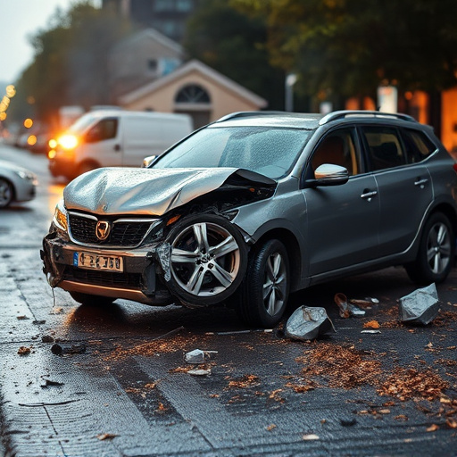 car crash damage