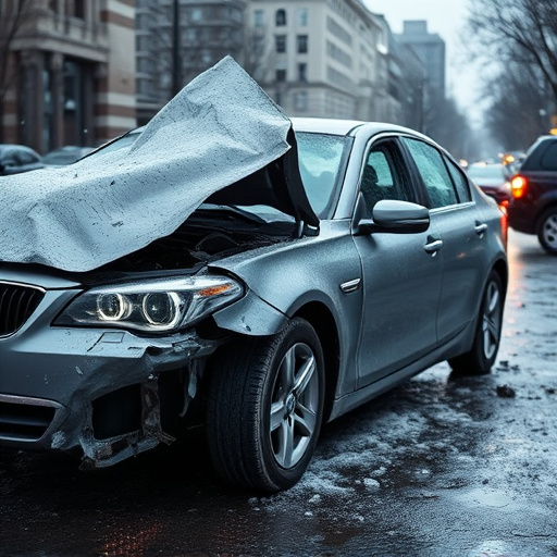 car crash damage