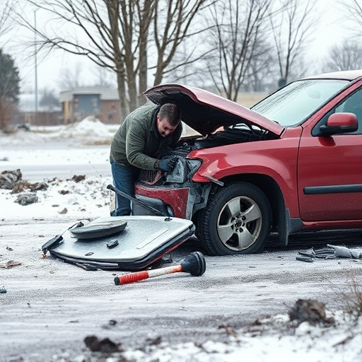 car crash damage