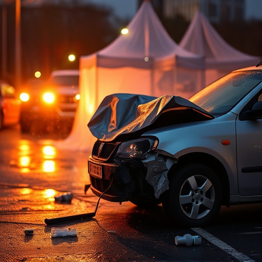 car crash damage