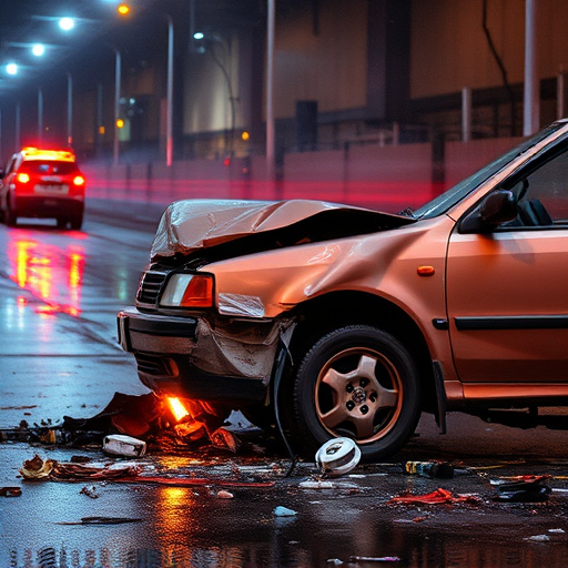 car crash damage