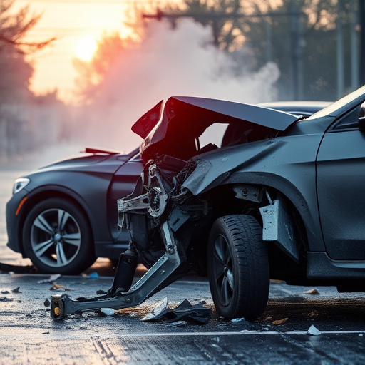 car crash damage