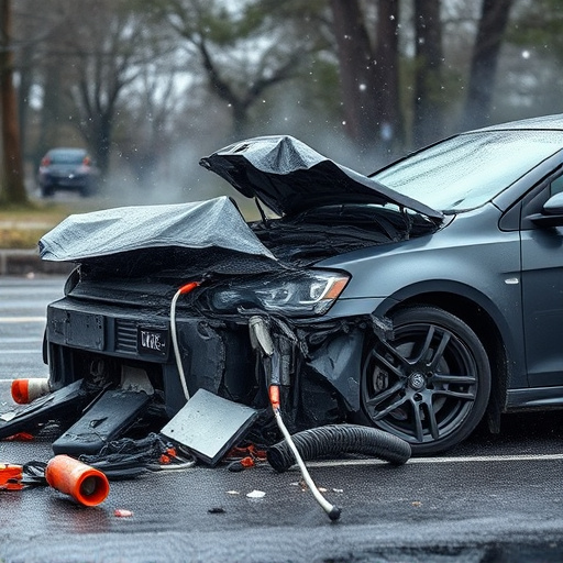 car crash damage