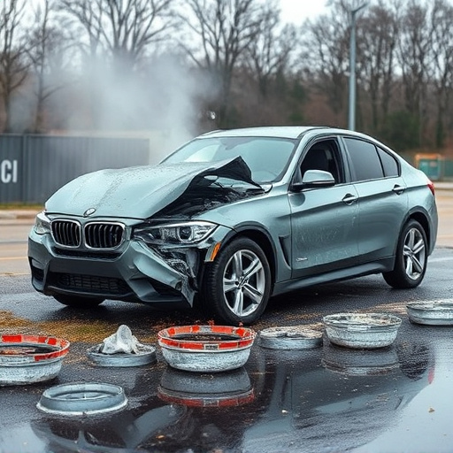 car crash damage