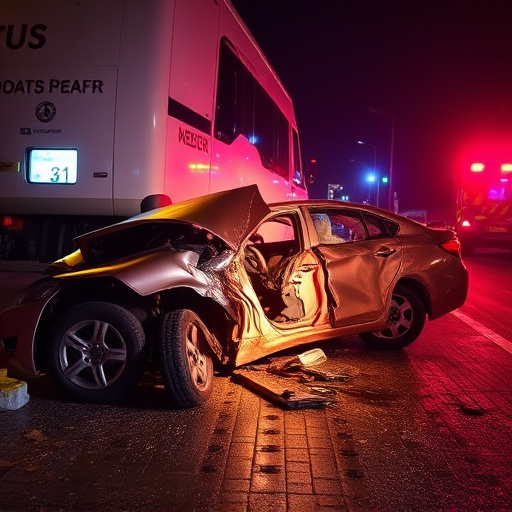 car crash damage
