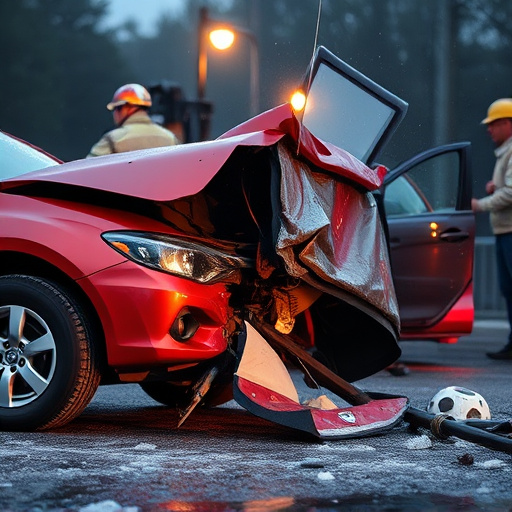 car crash damage