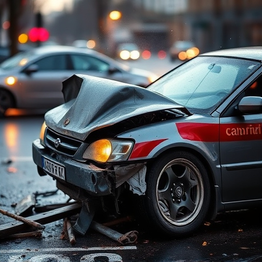 car crash damage