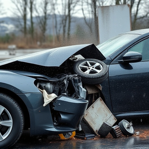 car crash damage