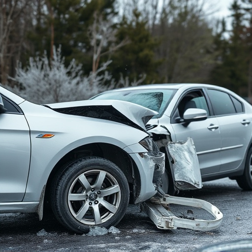 car crash damage