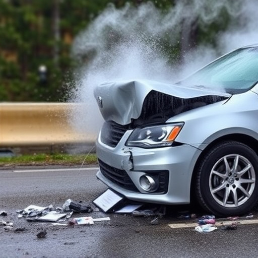 car crash damage