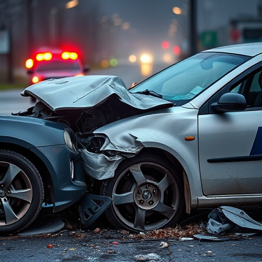 car crash damage