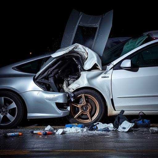 car crash damage