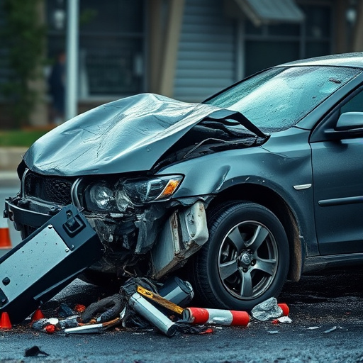 car crash damage
