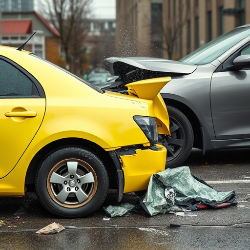 car crash damage