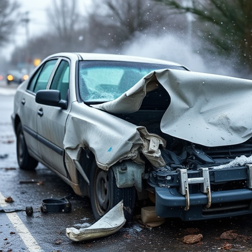 car crash damage