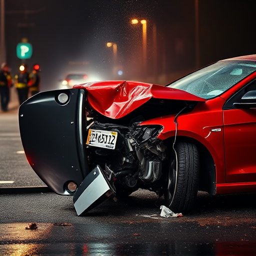 car crash damage