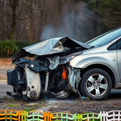 car crash damage