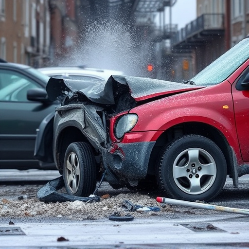 car crash damage