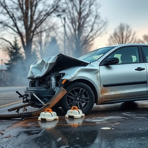 car crash damage