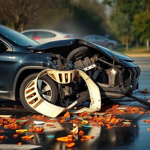 car crash damage
