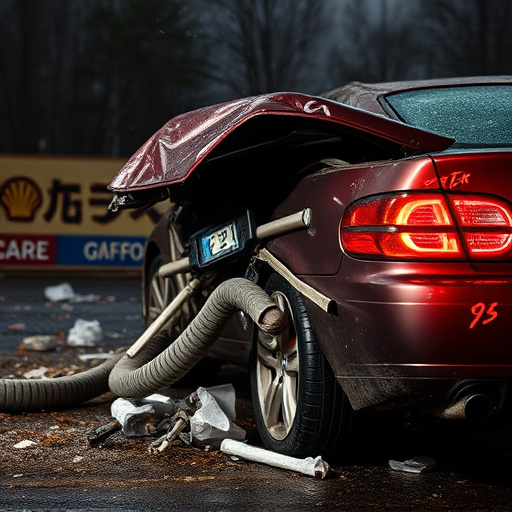 car crash damage