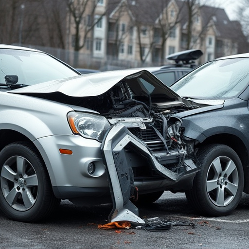 car crash damage