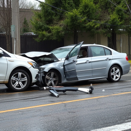 car crash damage