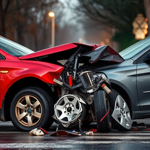 car crash damage