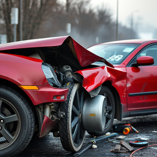 car crash damage