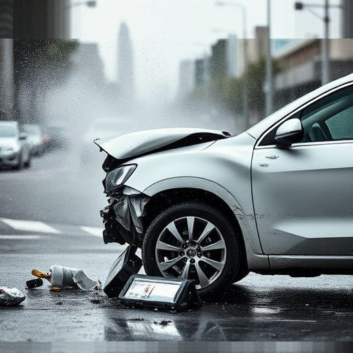 car crash damage