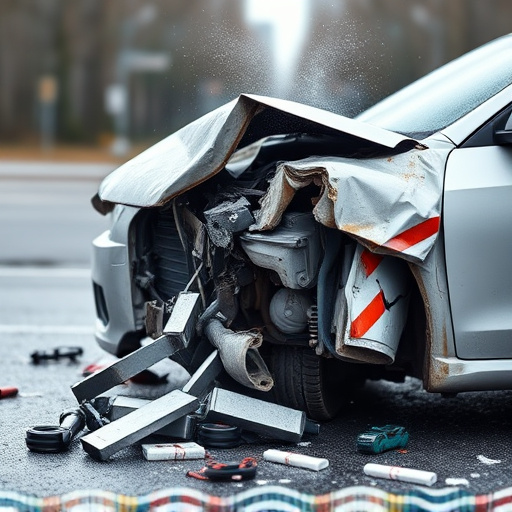 car crash damage