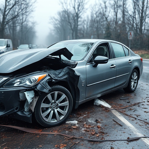 car crash damage