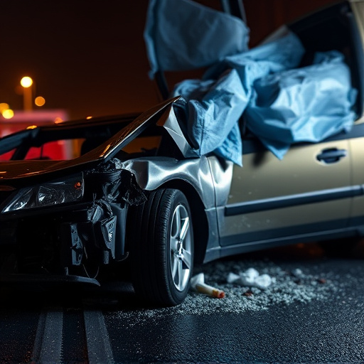 car crash damage
