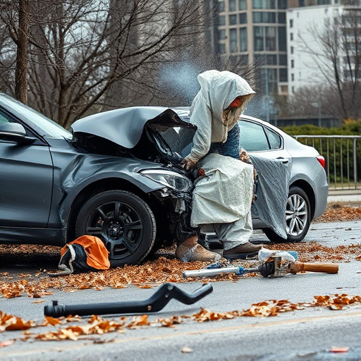 car crash damage