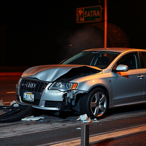 car crash damage