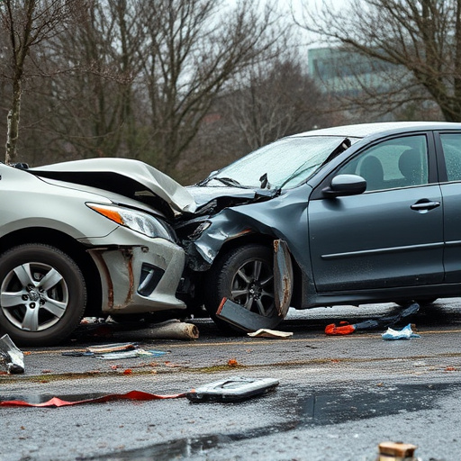 car crash damage