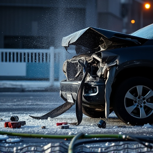 car crash damage