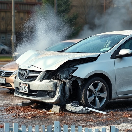 car crash damage