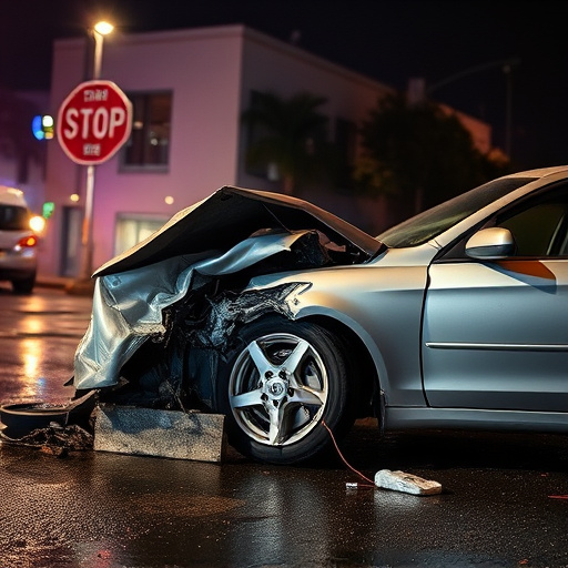 car crash damage