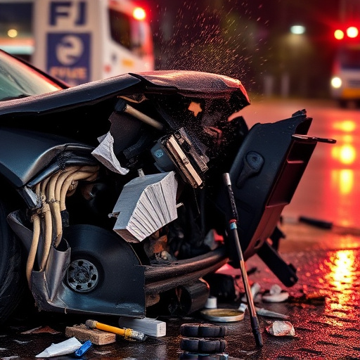 car crash damage
