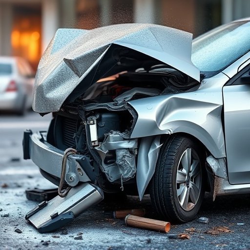 car crash damage